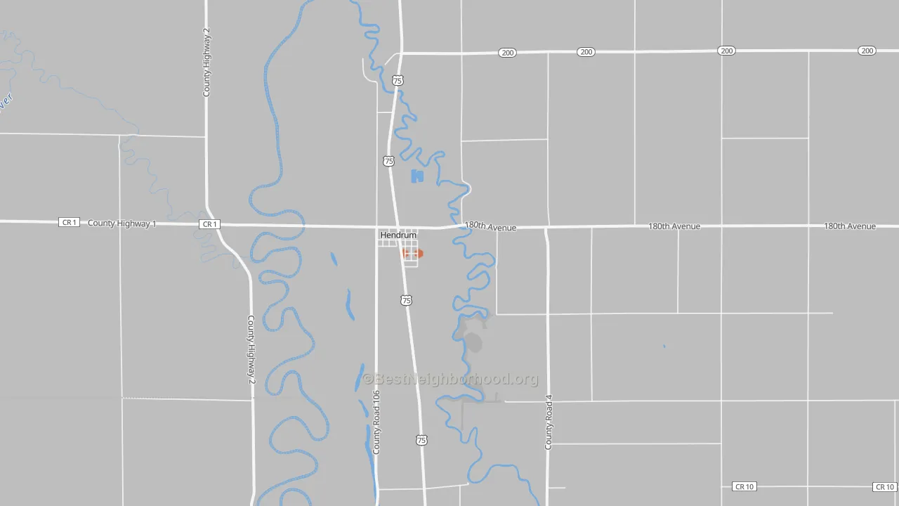Bike Grade map of 56550, MN