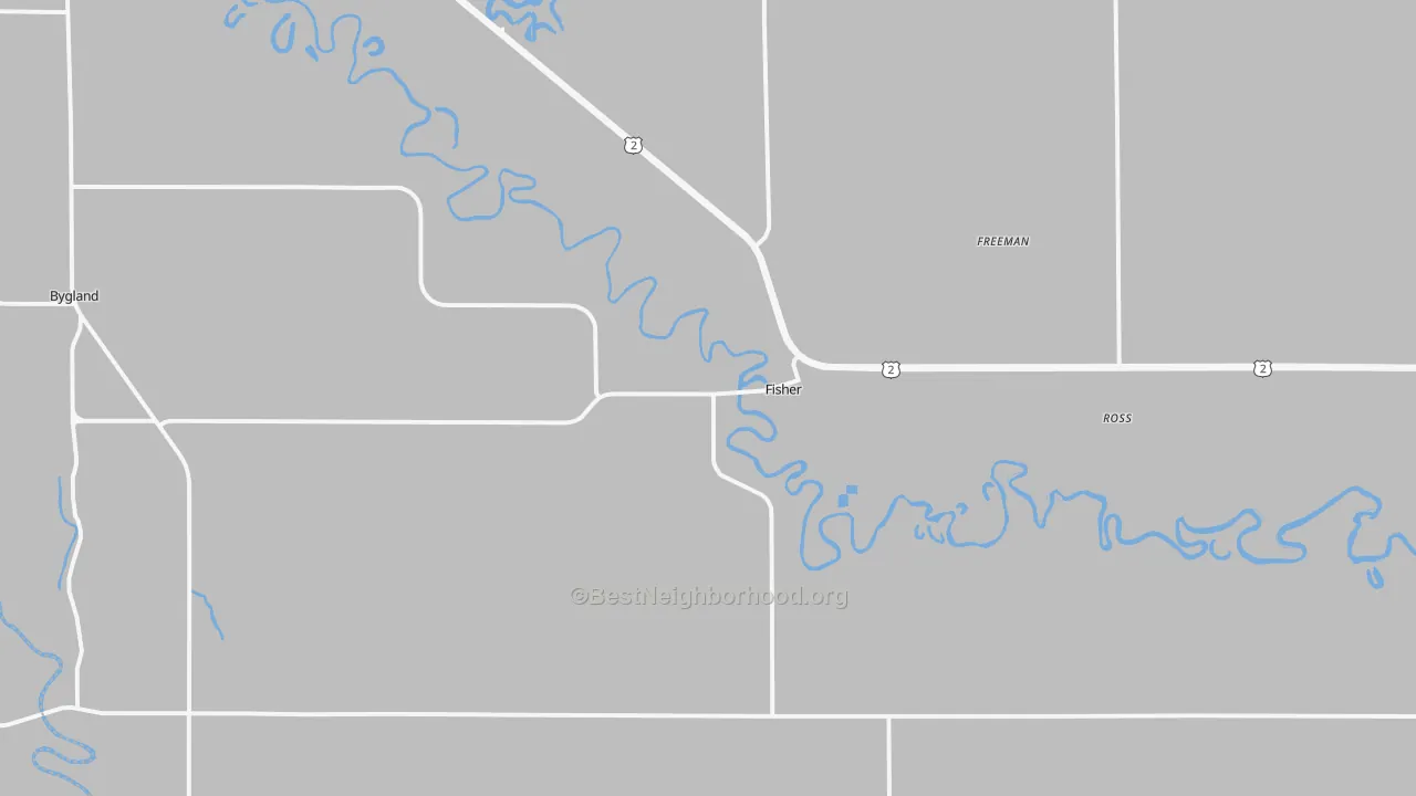 Bike Grade map of 56723, MN