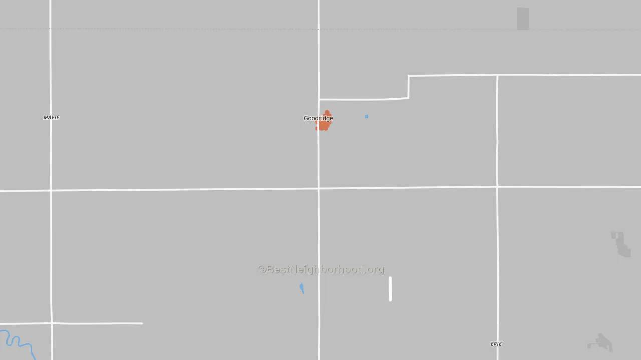 Bike Grade map of 56725, MN