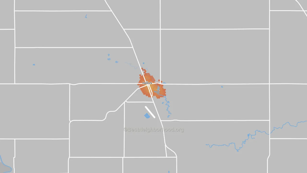 Bike Grade map of 56728, MN