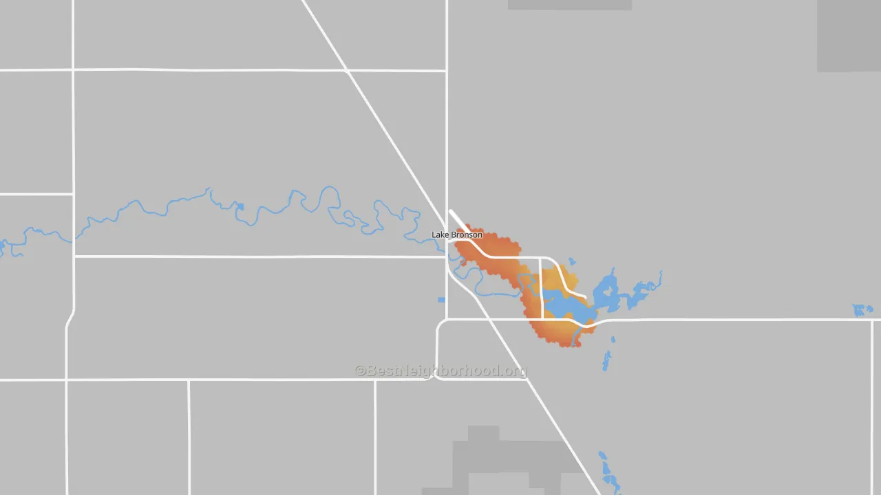 Bike Grade map of 56734, MN
