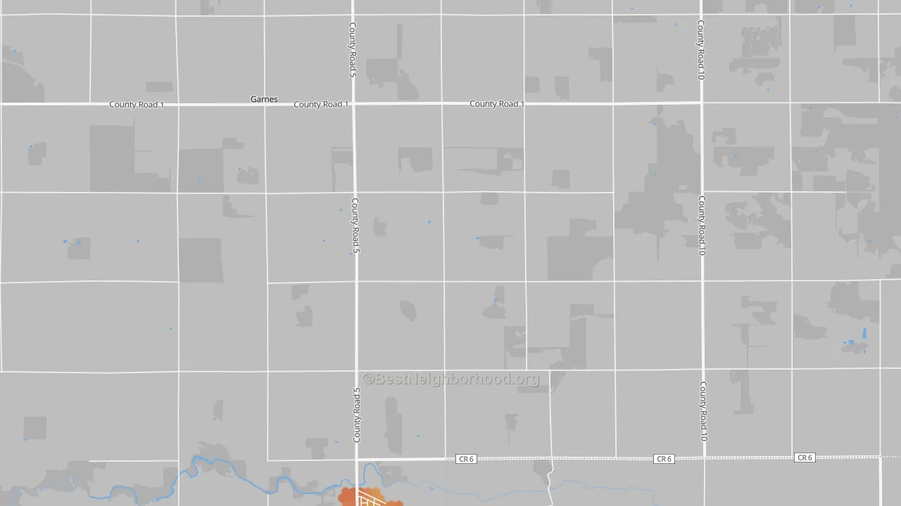 Bike Grade map of 56742, MN