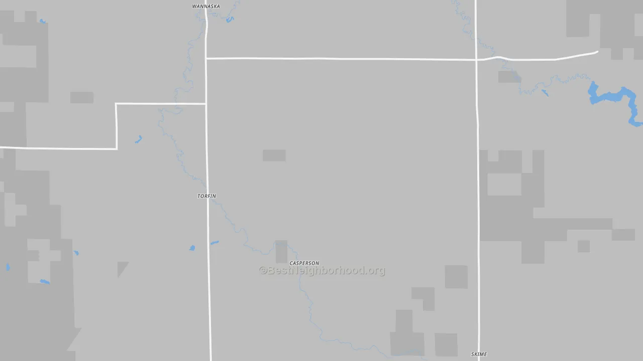 Bike Grade map of 56761, MN
