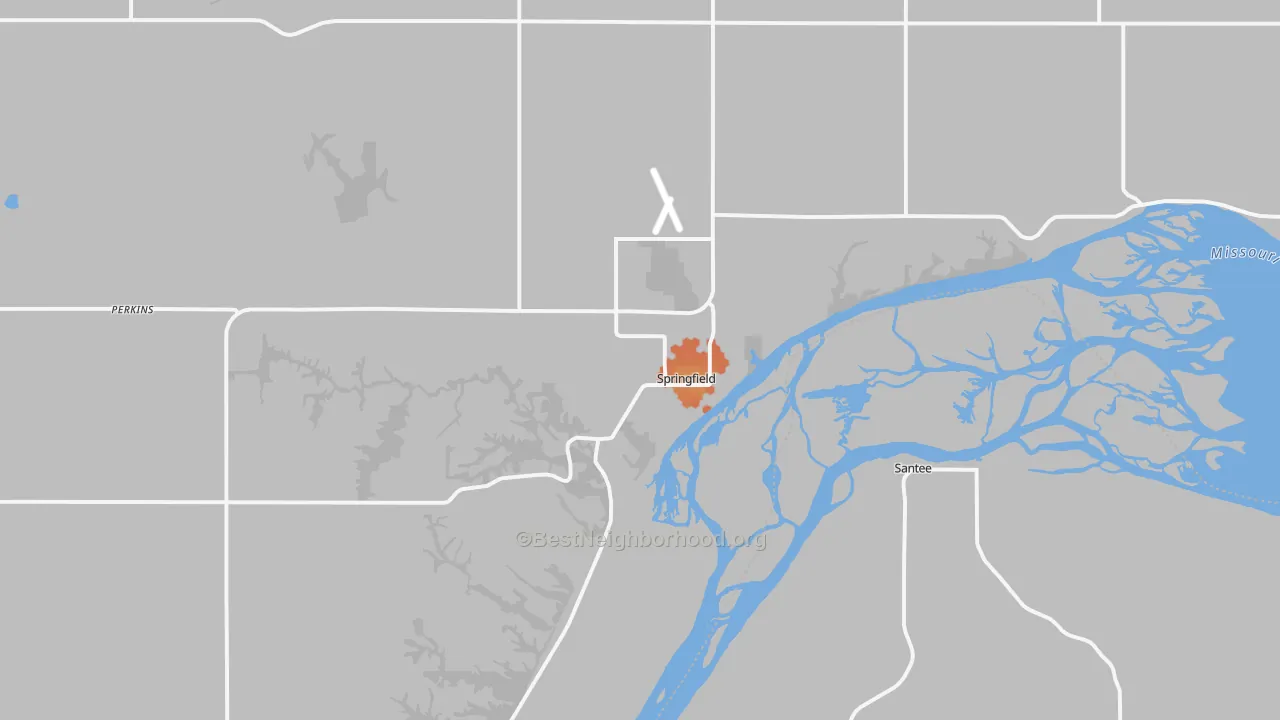 Bike Grade map of 57062, SD