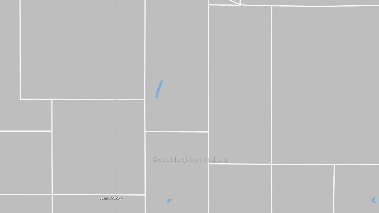 Bike Grade map of 57258, SD