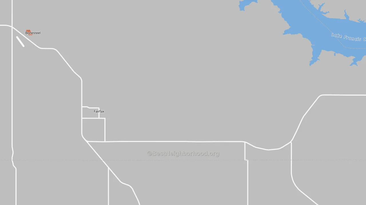 Bike Grade map of 57335, SD