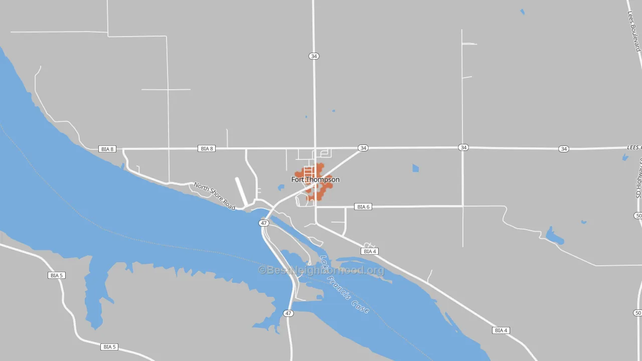 Bike Grade map of 57339, SD
