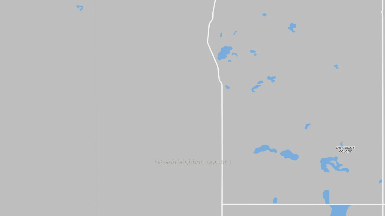 Bike Grade map of 57371, SD
