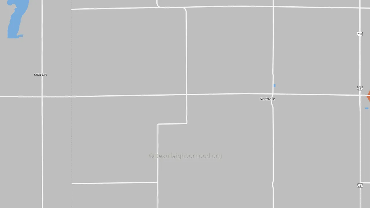 Bike Grade map of 57465, SD