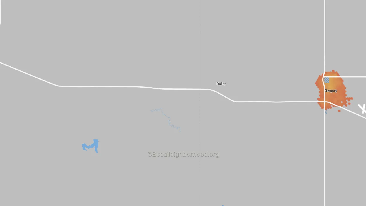 Bike Grade map of 57529, SD
