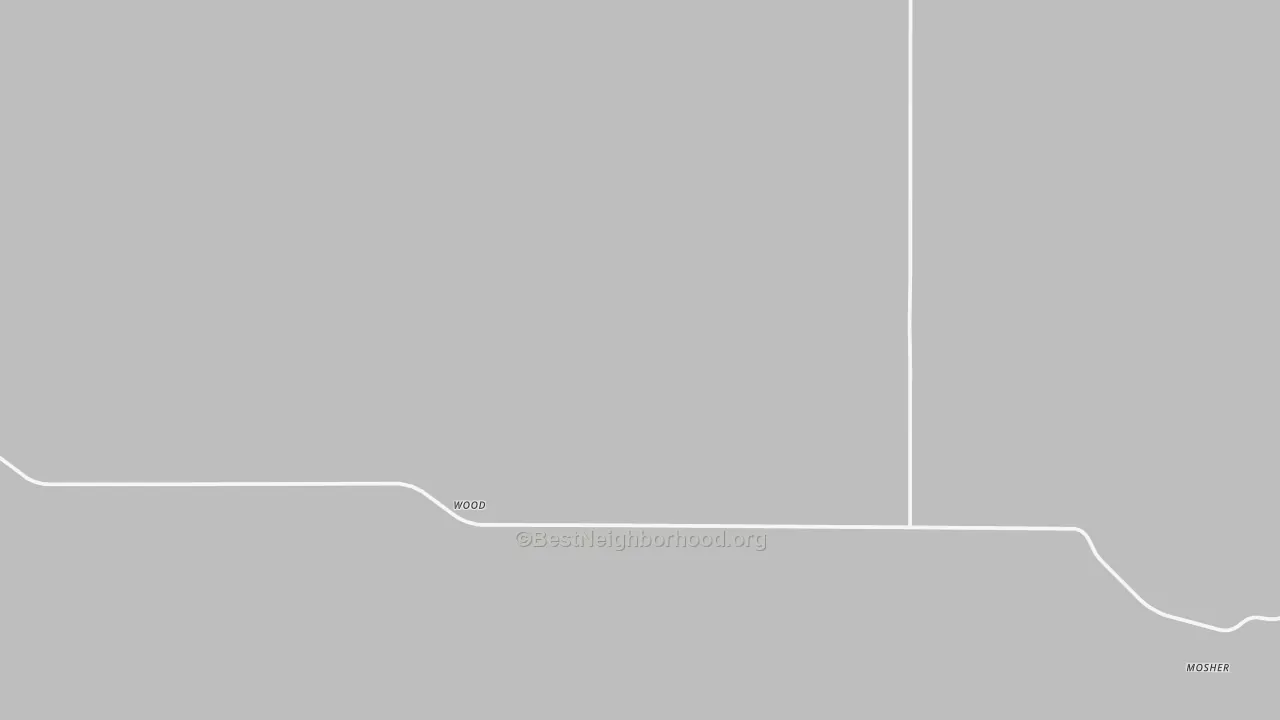 Bike Grade map of 57585, SD