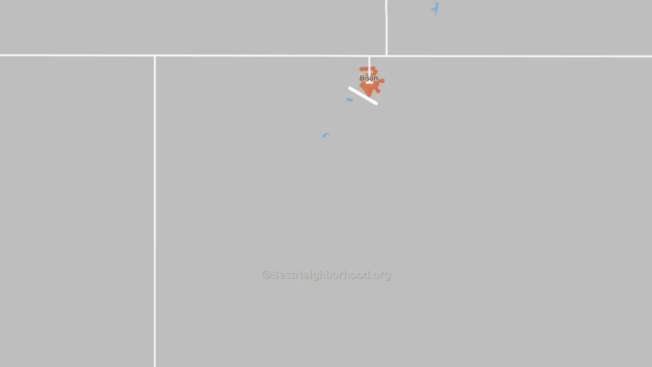 Bike Grade map of 57620, SD