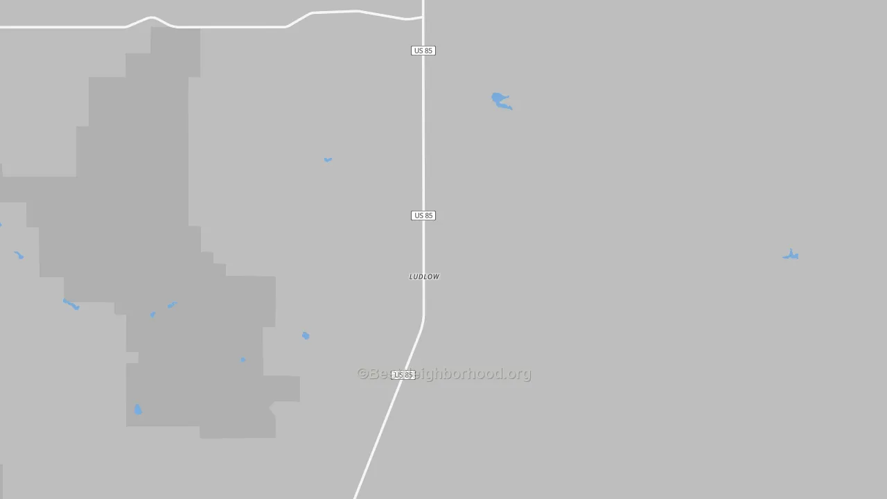Bike Grade map of 57755, SD