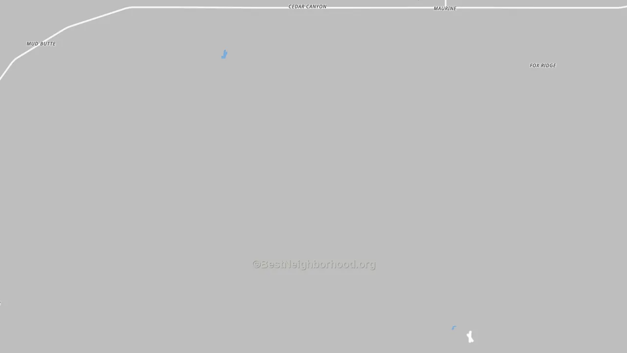 Bike Grade map of 57758, SD
