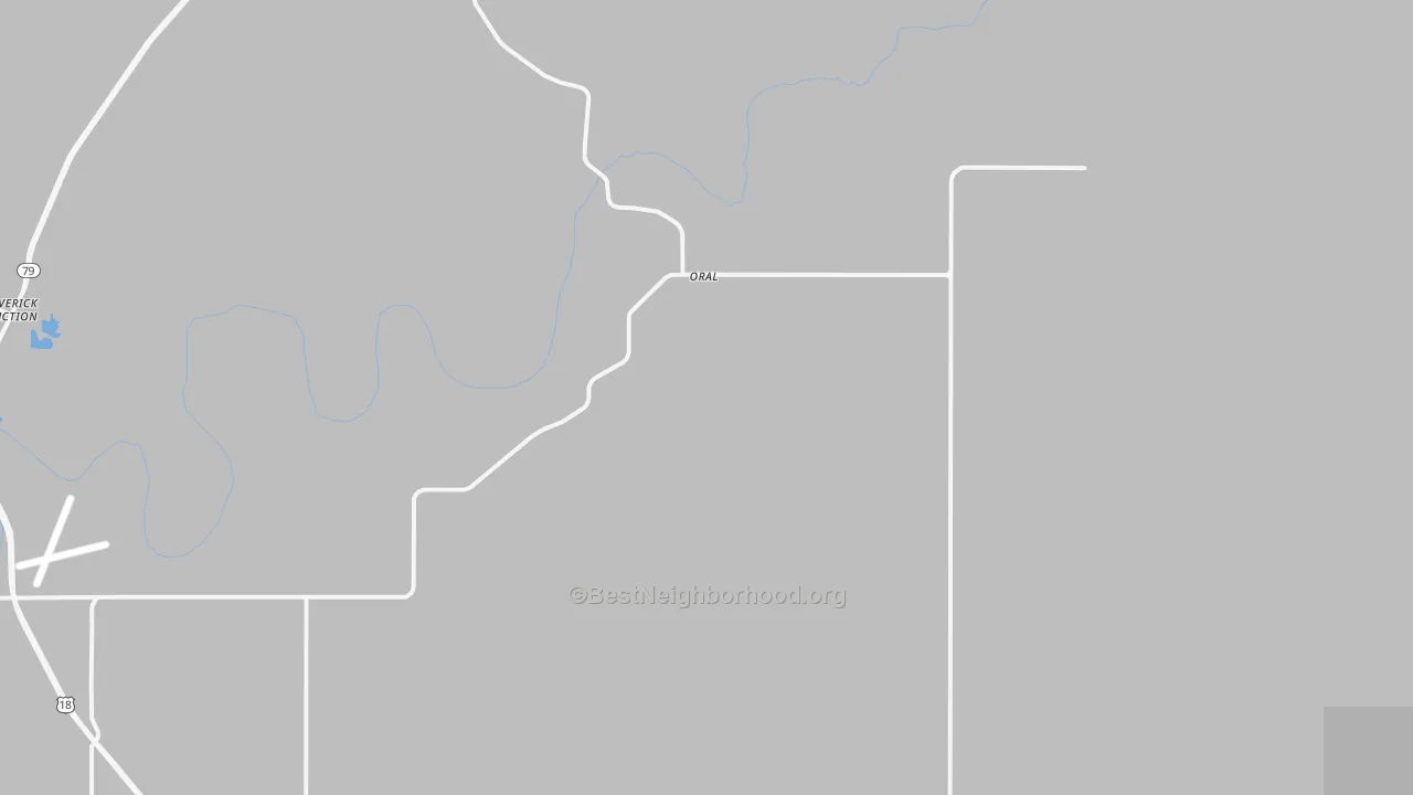Bike Grade map of 57766, SD
