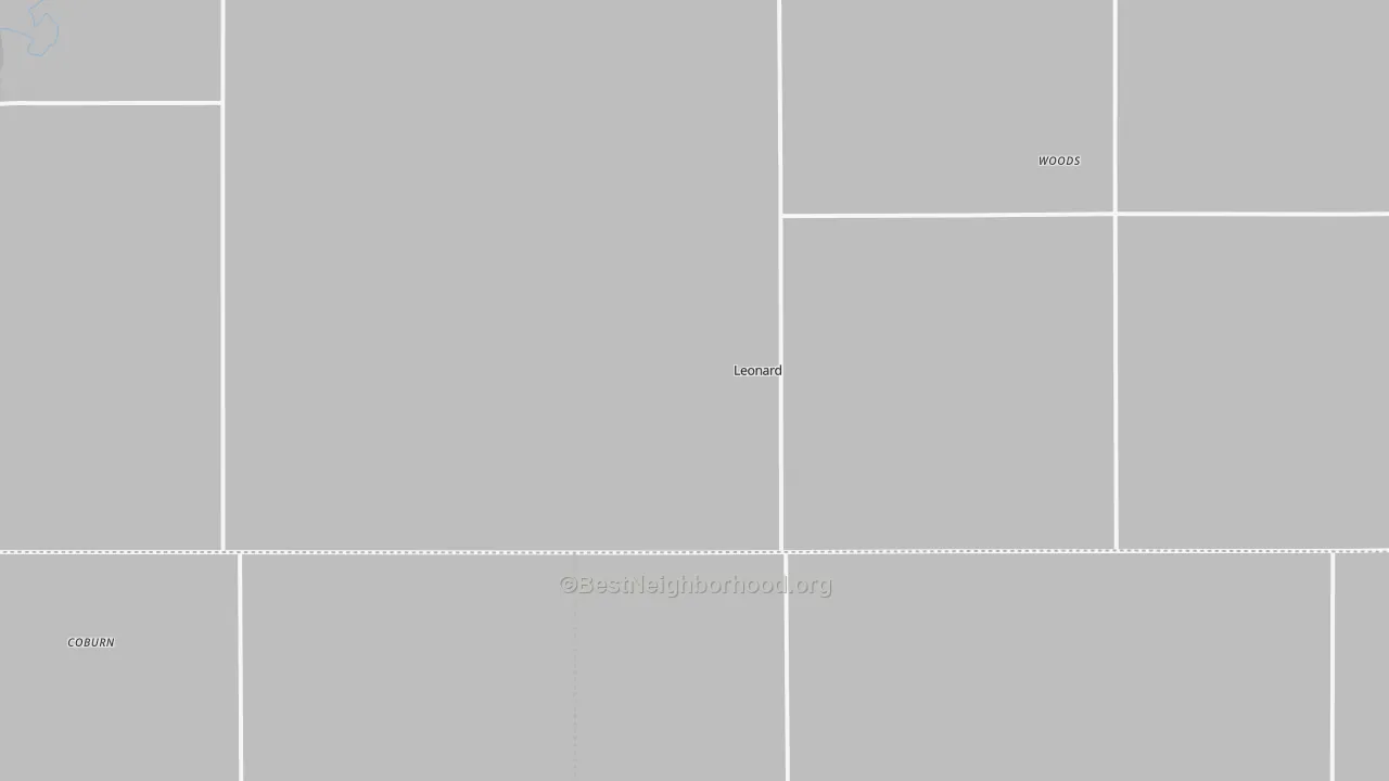 Bike Grade map of 58052, ND