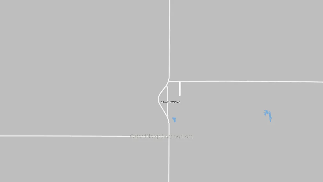 Bike Grade map of 58276, ND
