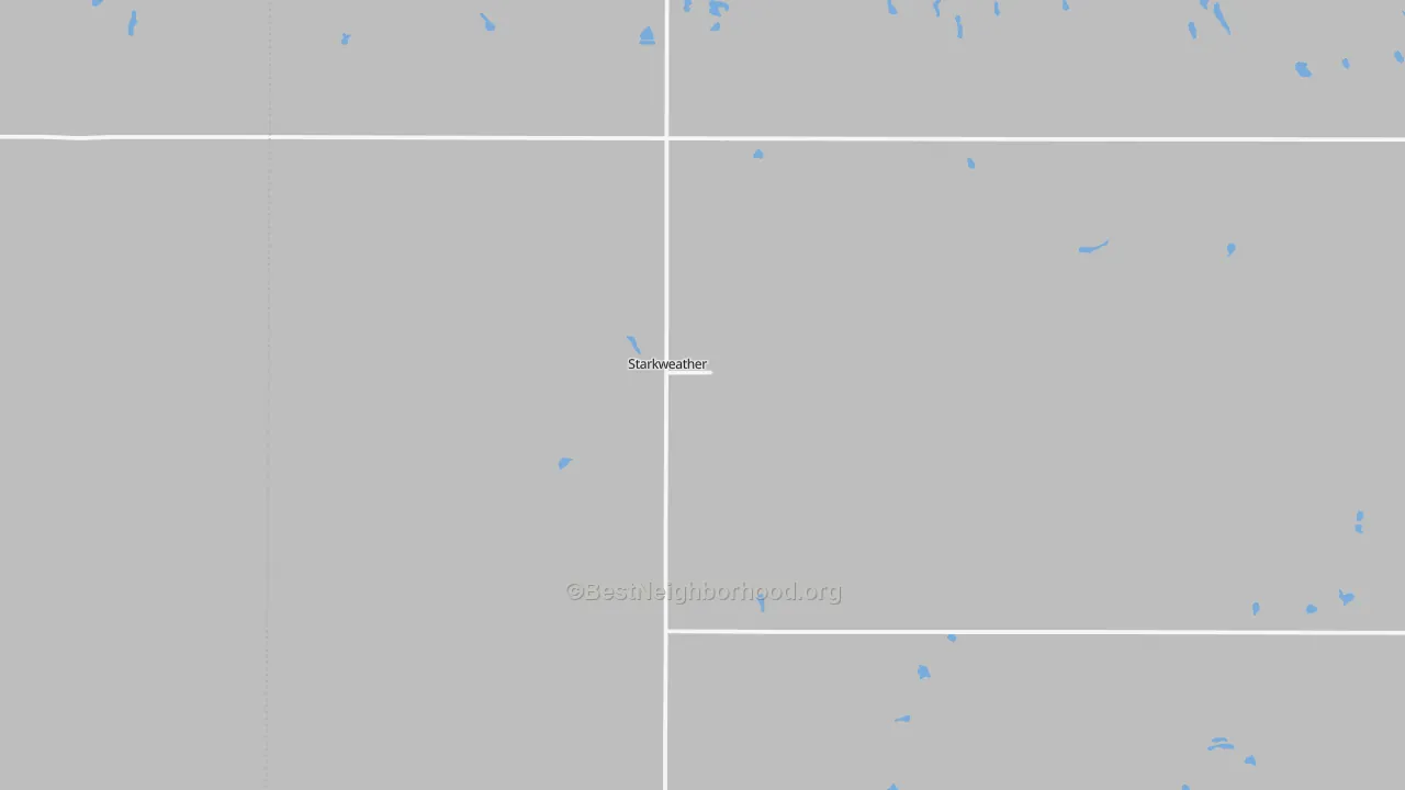 Bike Grade map of 58377, ND