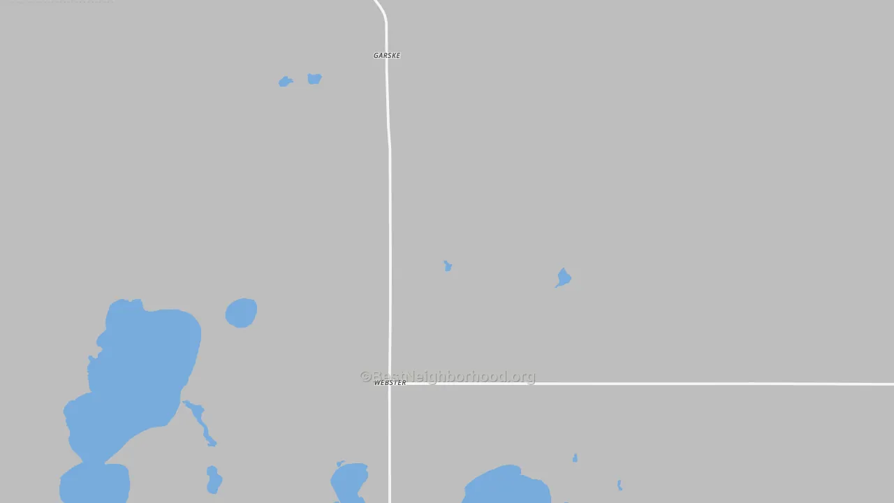 Bike Grade map of 58382, ND