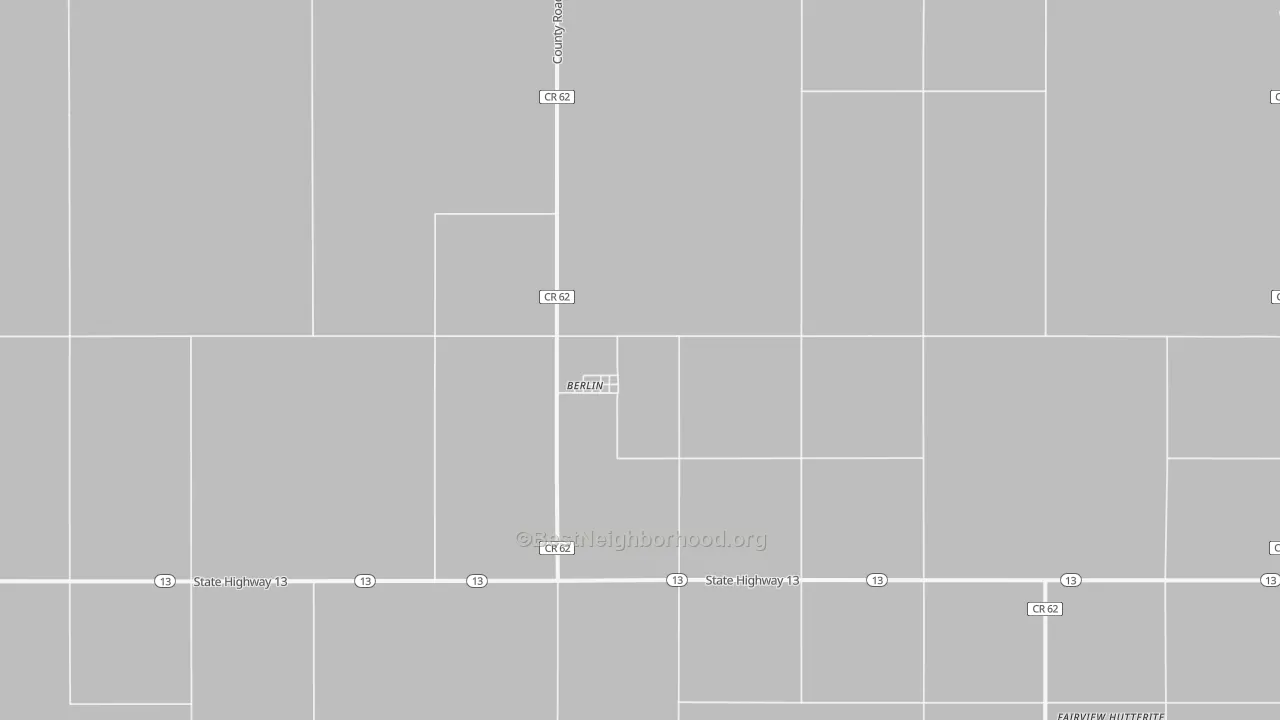 Bike Grade map of 58415, ND