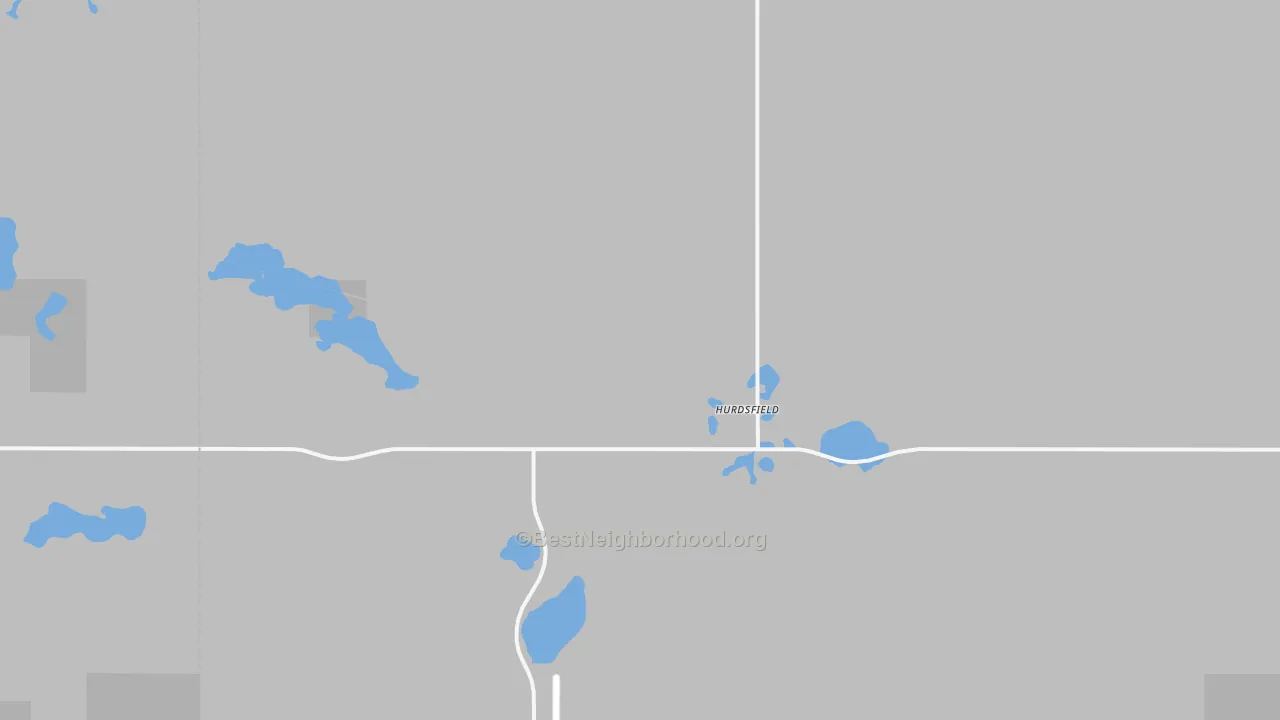 Bike Grade map of 58451, ND