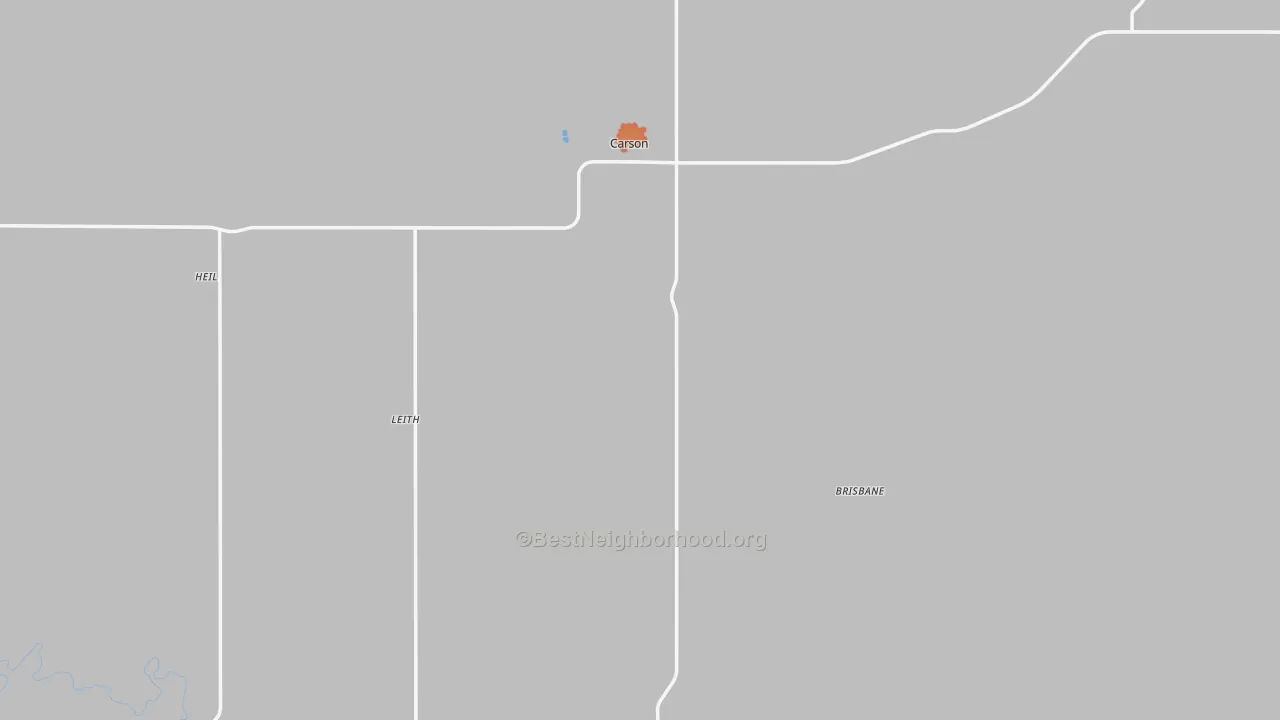 Bike Grade map of 58529, ND