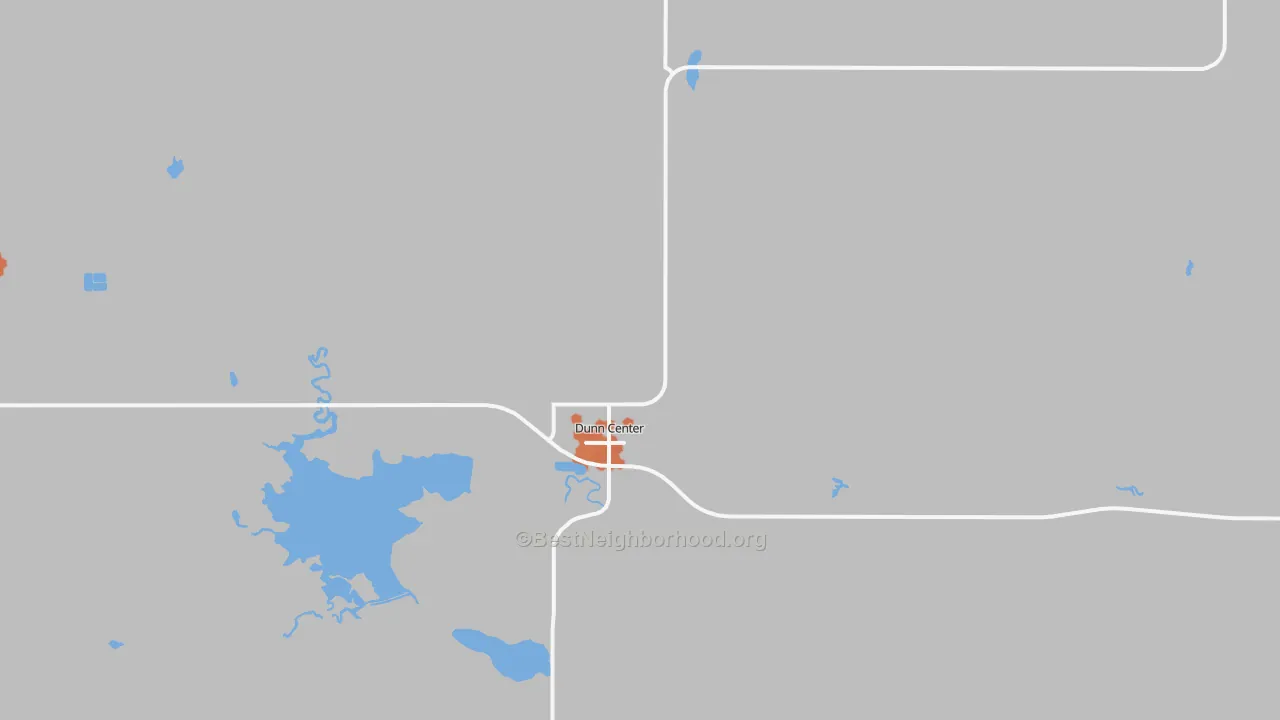Bike Grade map of 58626, ND
