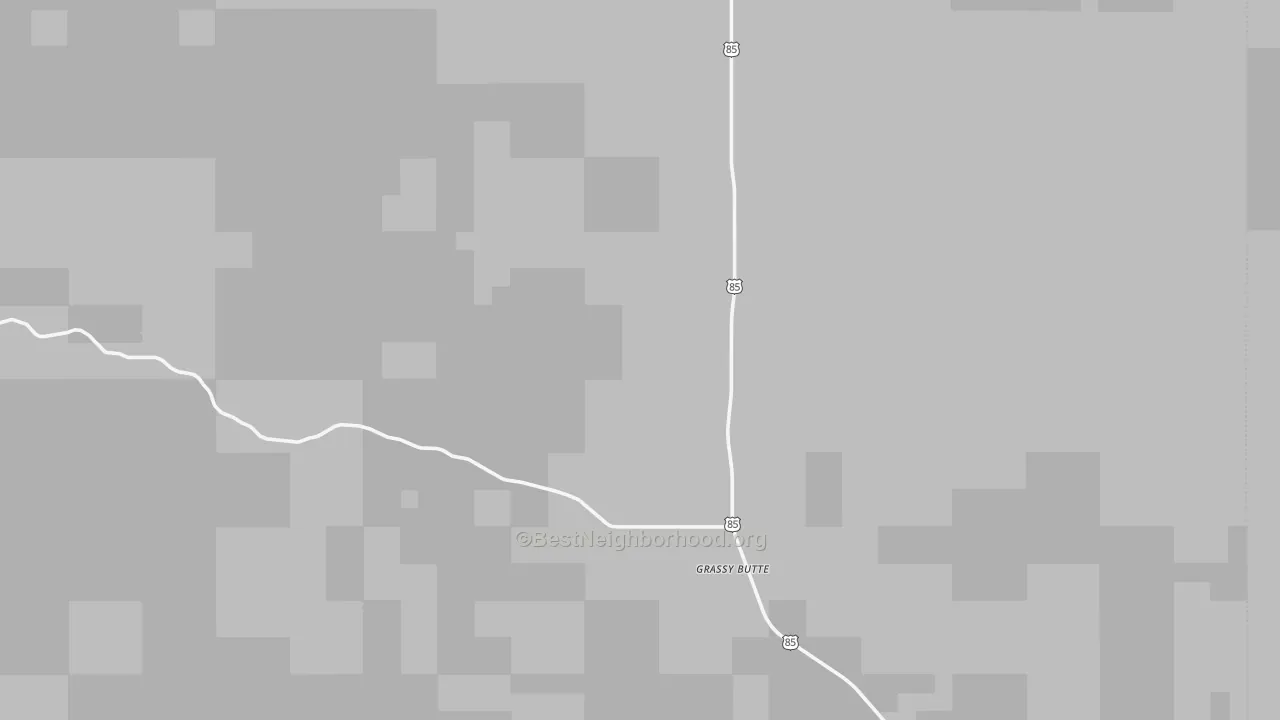 Bike Grade map of 58634, ND