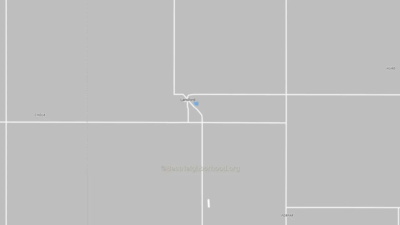 Bike Grade map of 58750, ND