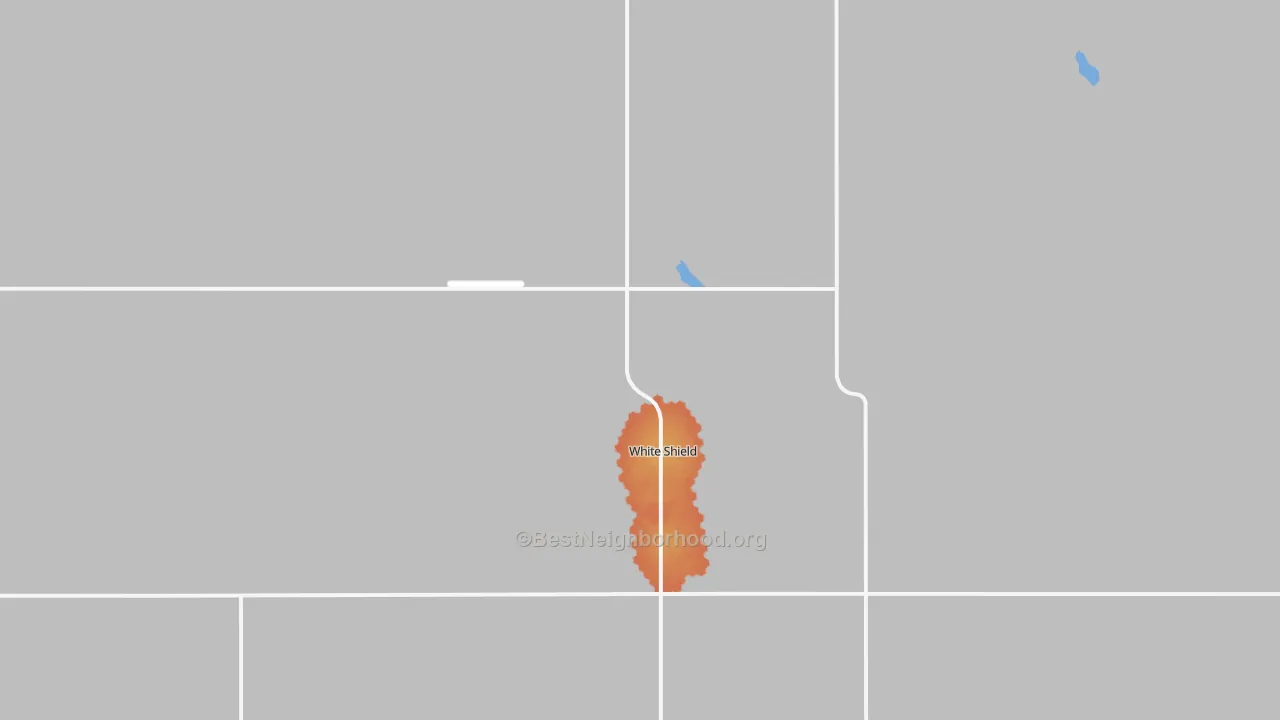Bike Grade map of 58775, ND