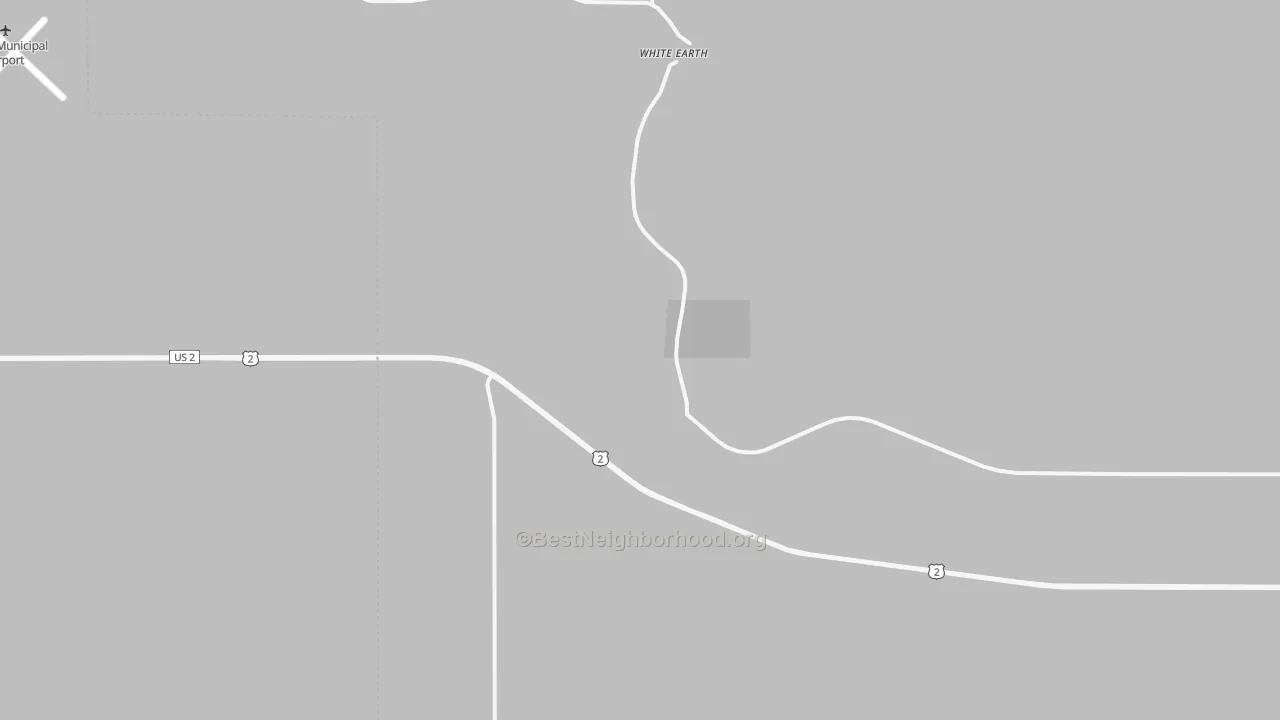 Bike Grade map of 58794, ND