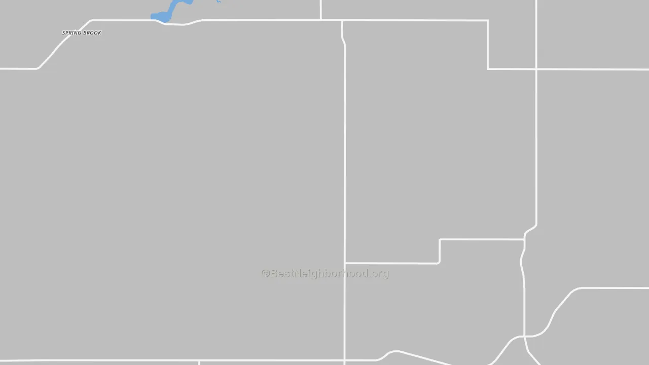 Bike Grade map of 58843, ND