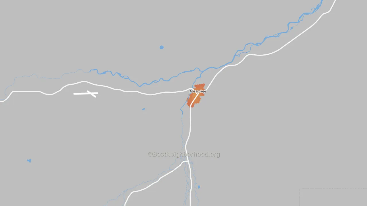 Bike Grade map of 59001, MT