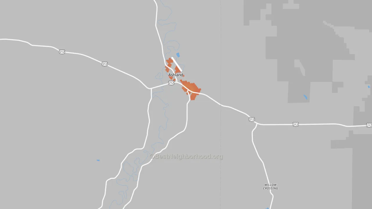 Bike Grade map of 59003, MT