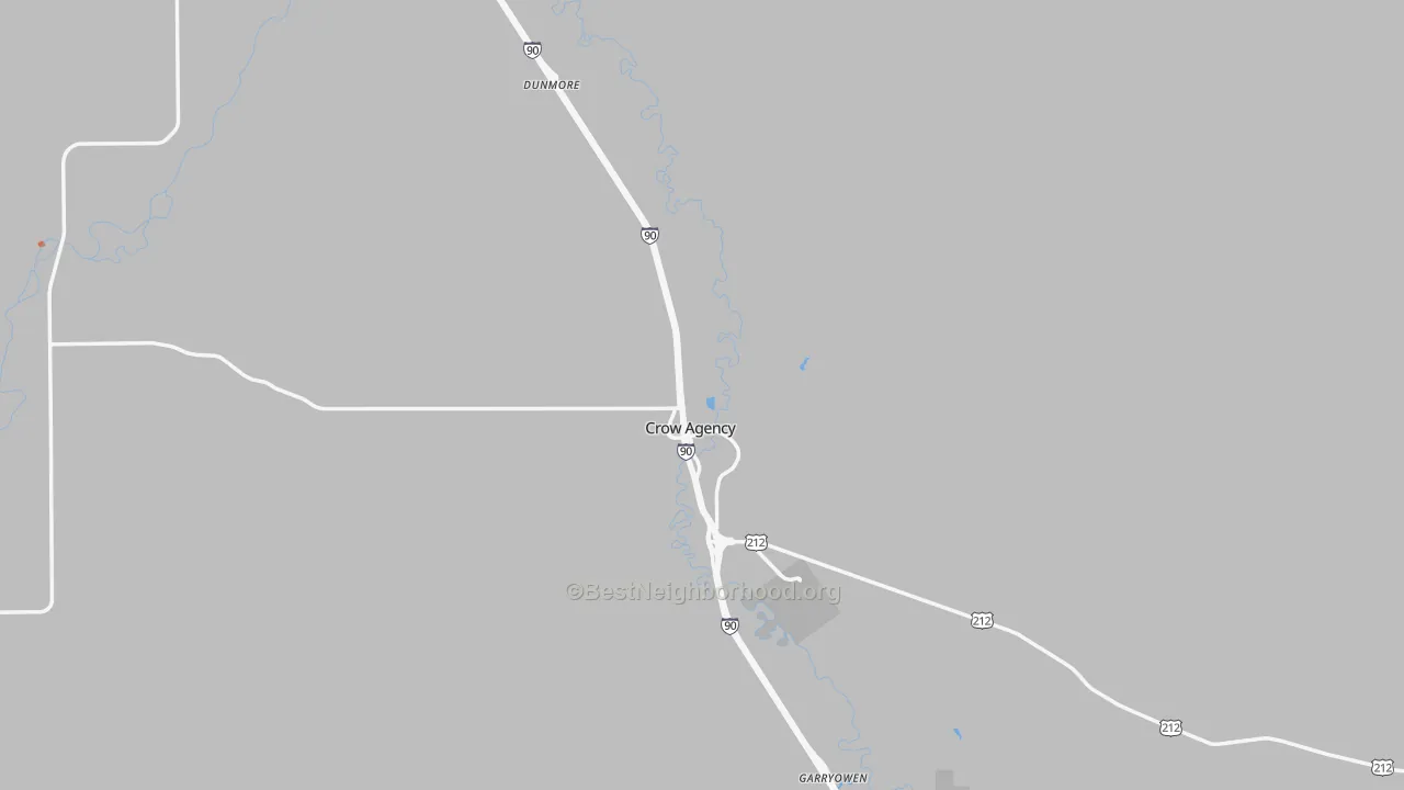 Bike Grade map of 59022, MT