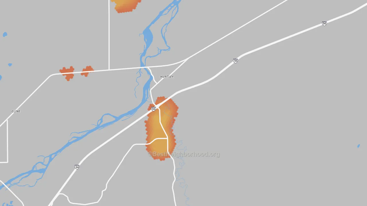 Bike Grade map of 59037, MT