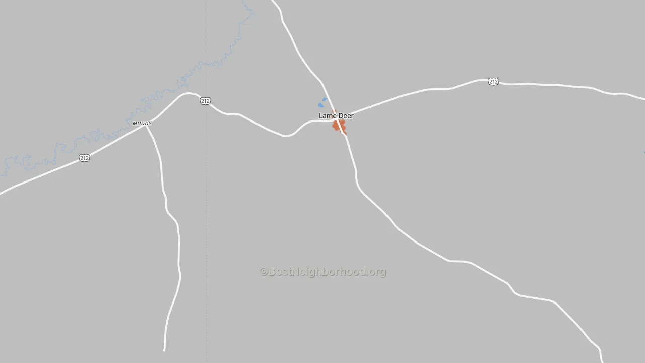 Bike Grade map of 59043, MT