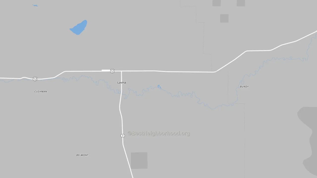 Bike Grade map of 59046, MT