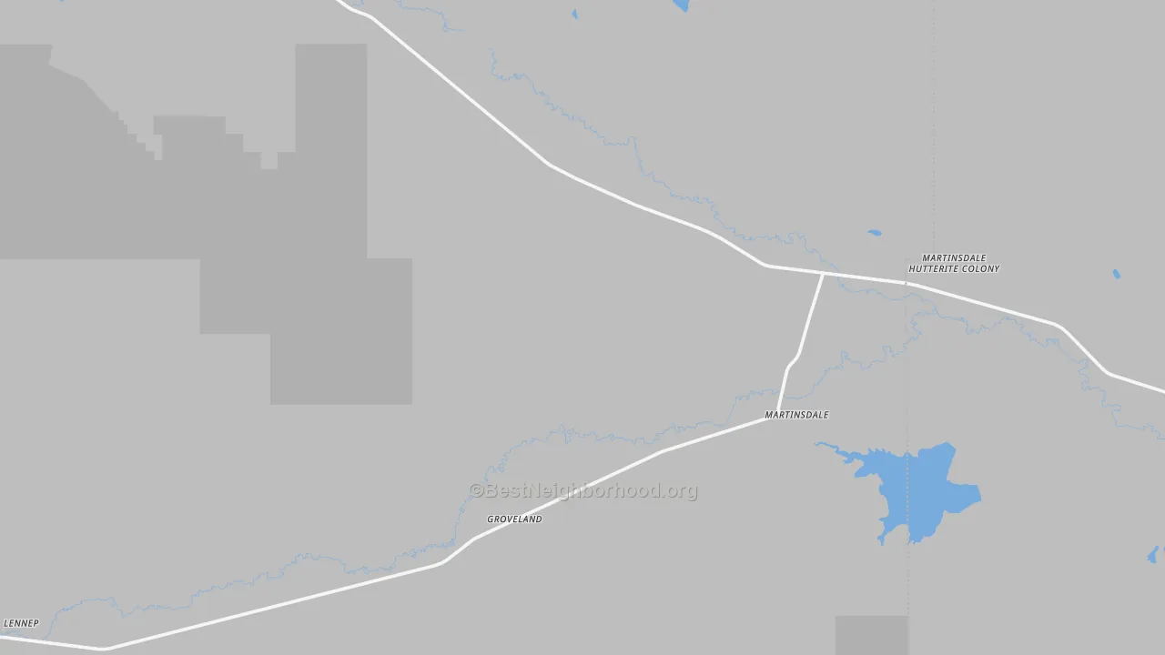 Bike Grade map of 59053, MT