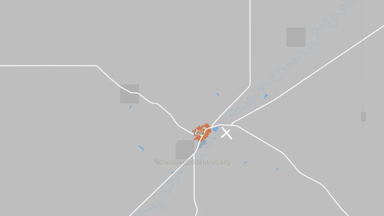 Bike Grade map of 59215, MT