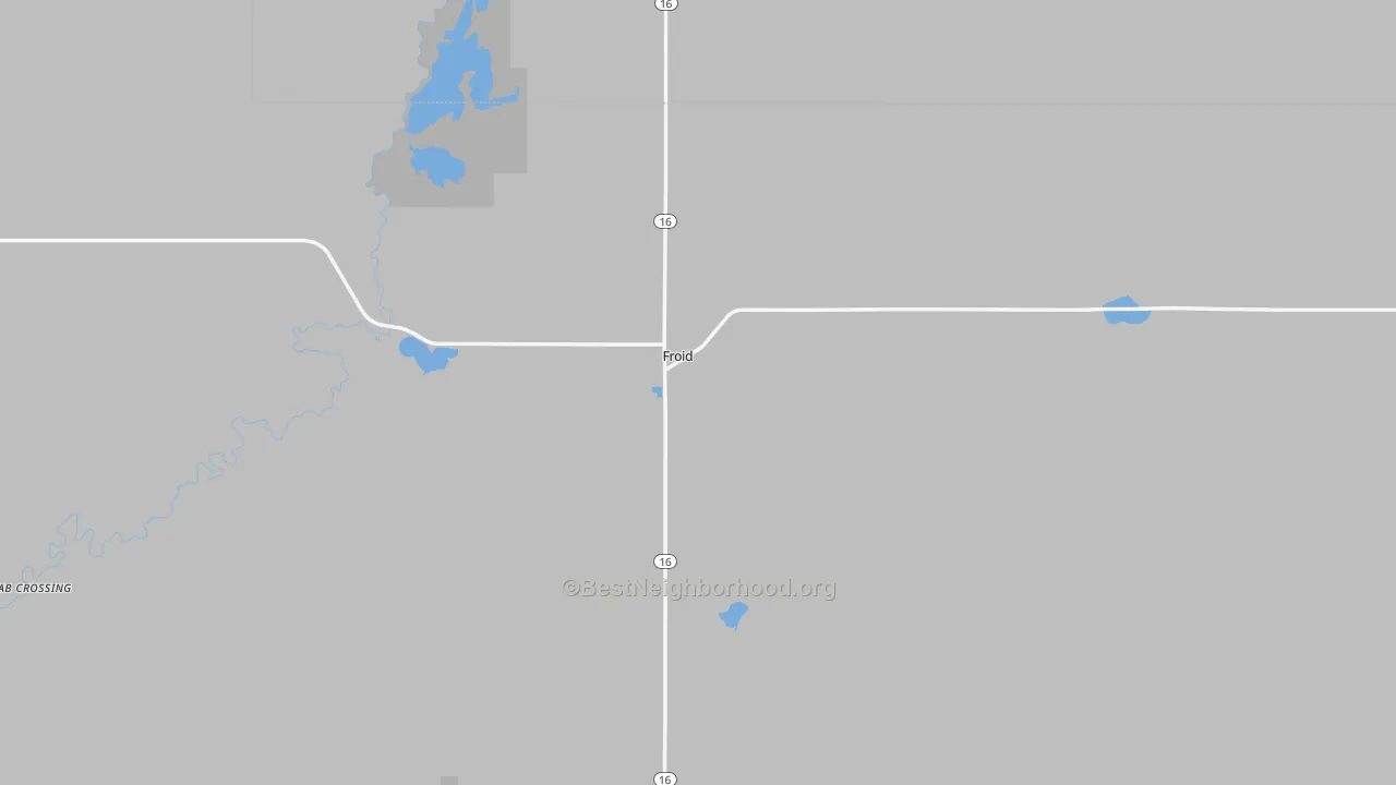 Bike Grade map of 59226, MT