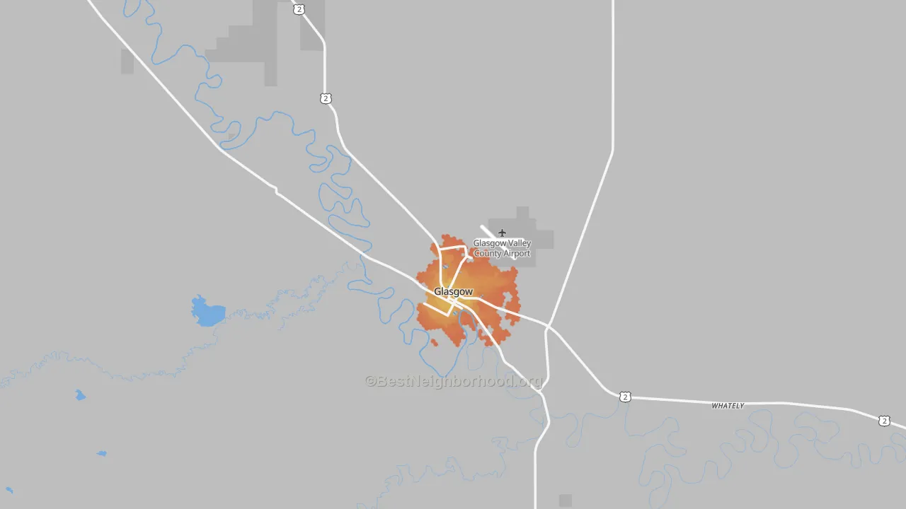 Bike Grade map of 59230, MT
