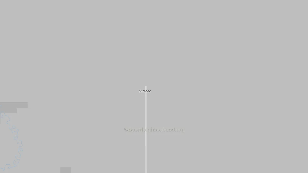 Bike Grade map of 59252, MT