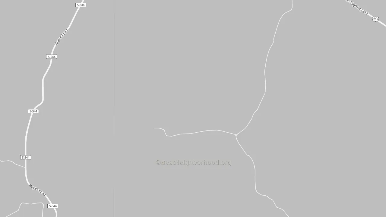 Bike Grade map of 59316, MT