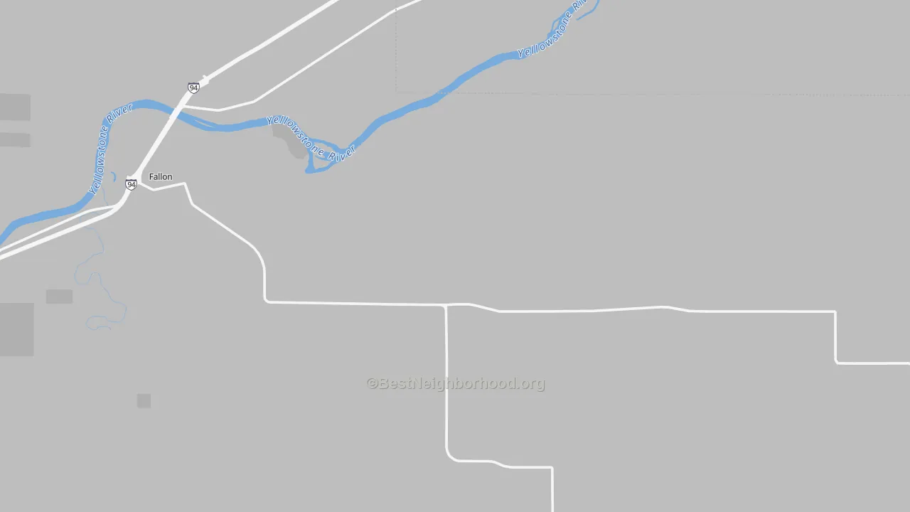 Bike Grade map of 59326, MT