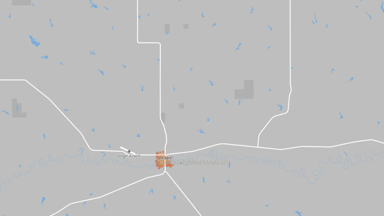 Bike Grade map of 59337, MT