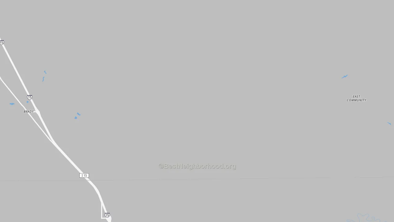 Bike Grade map of 59416, MT
