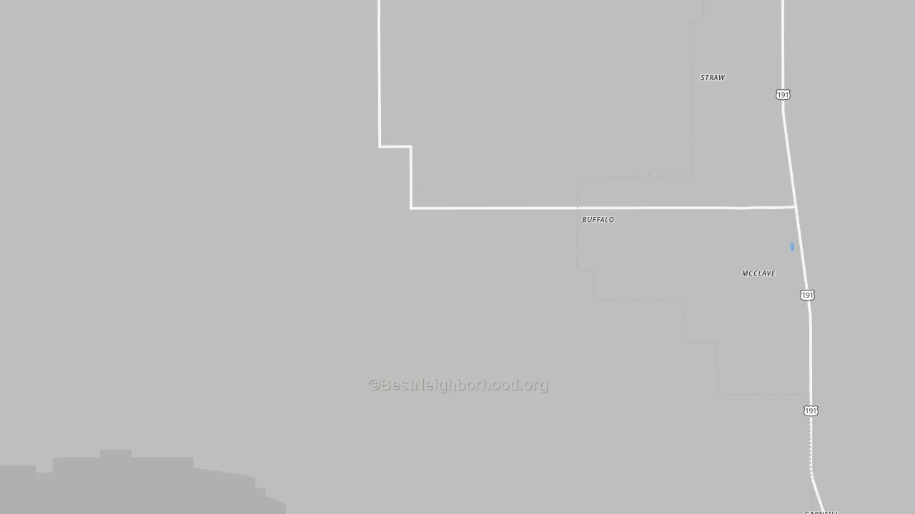 Bike Grade map of 59418, MT