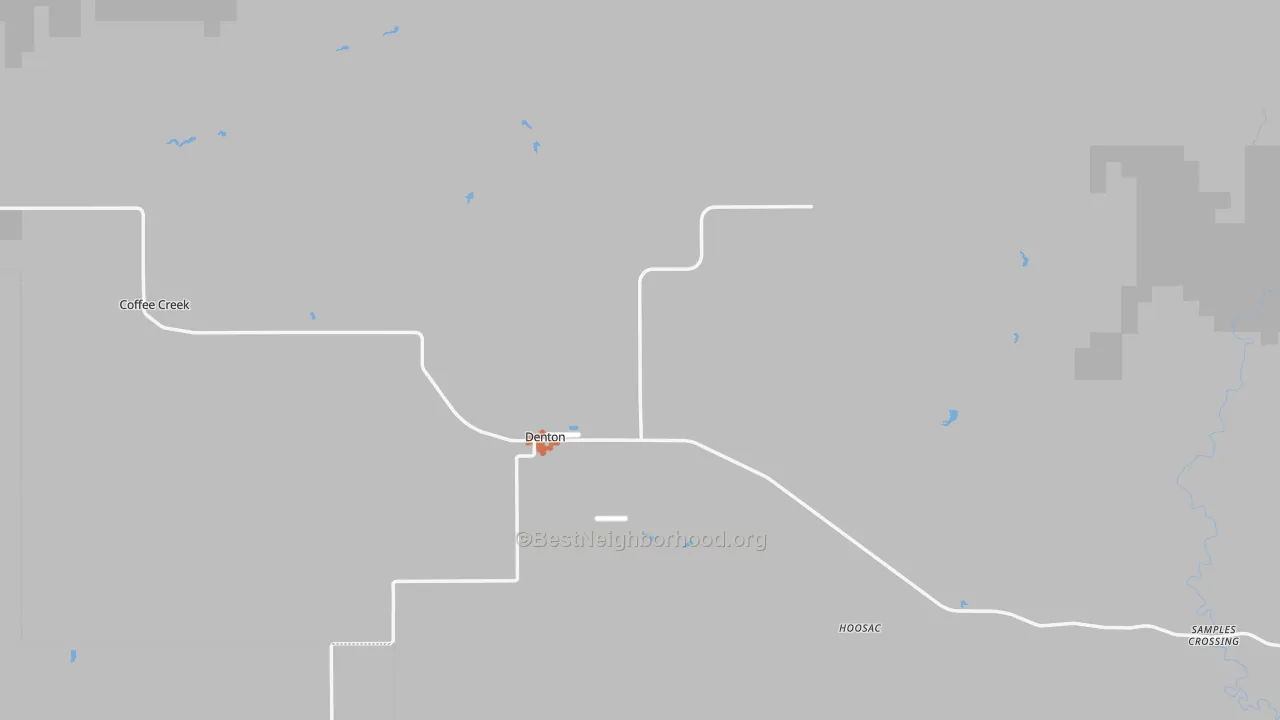 Bike Grade map of 59430, MT