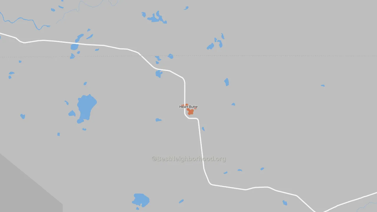 Bike Grade map of 59448, MT